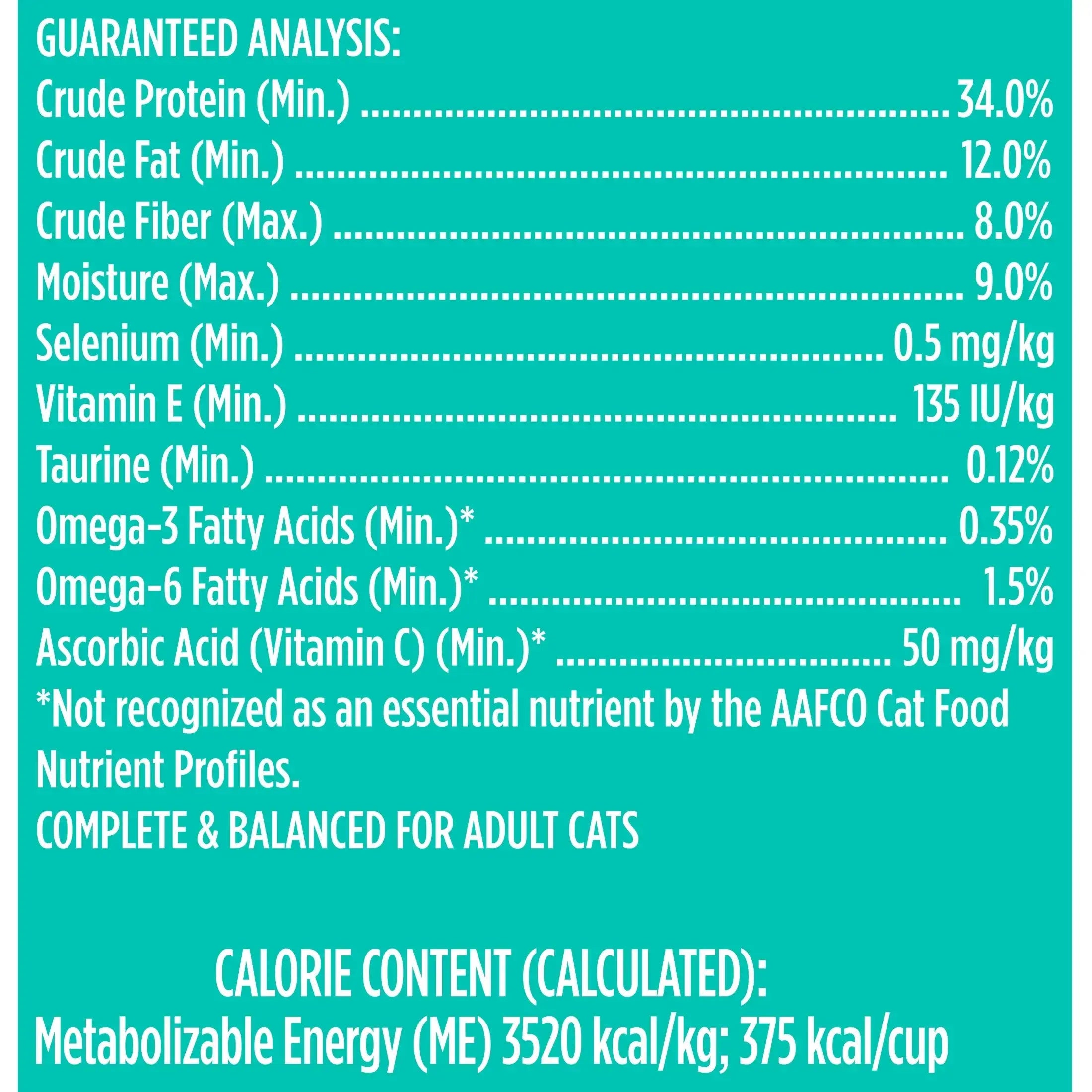 Nutrish Indoor Complete Chicken, Lentils & Salmon Recipe Dry Cat Food (Rachael Ray)