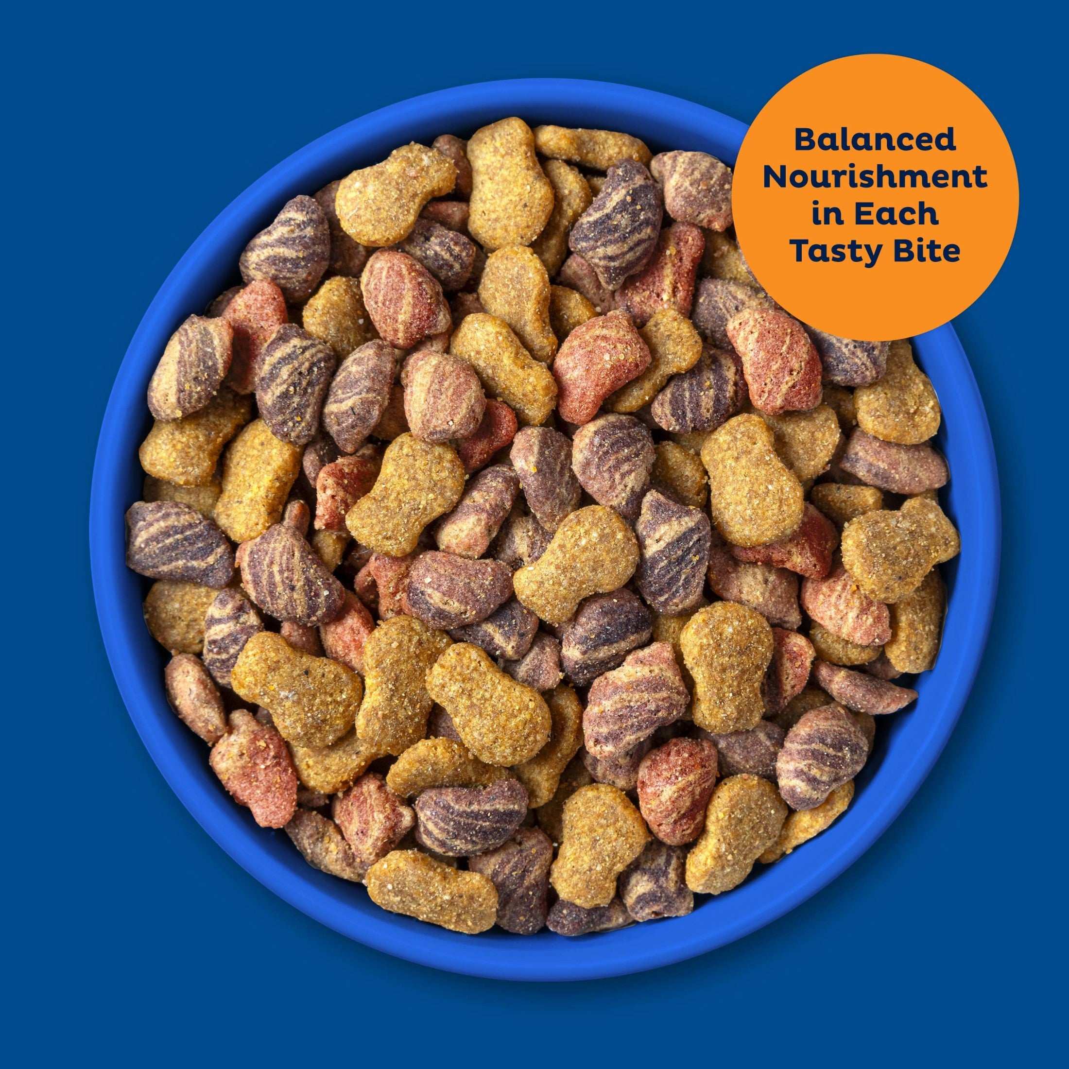 9Lives Daily Essentials Dry Cat Food with Chicken, Beef & Salmon Flavors, 3.15 lb. Bag